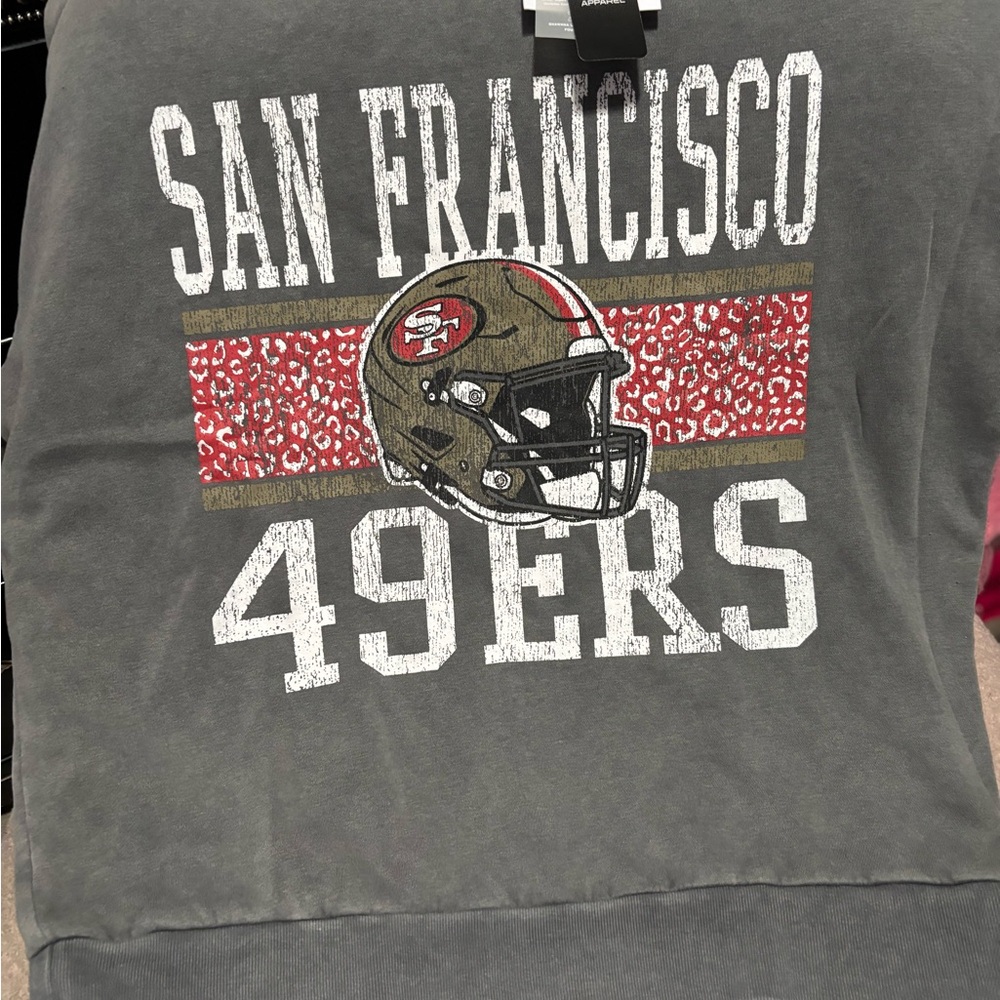 NFL San Francisco 49ers Gray Team Apparel